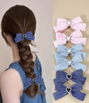 Lazos en Denim (Par)