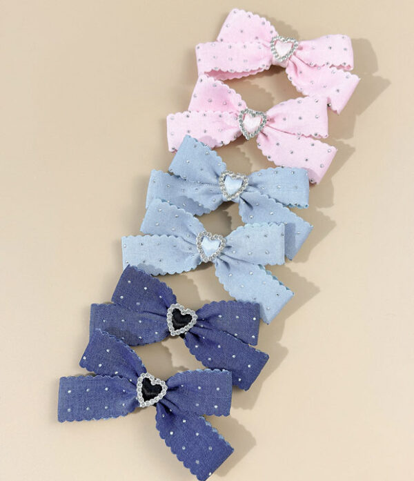 Lazos en Denim (Par)