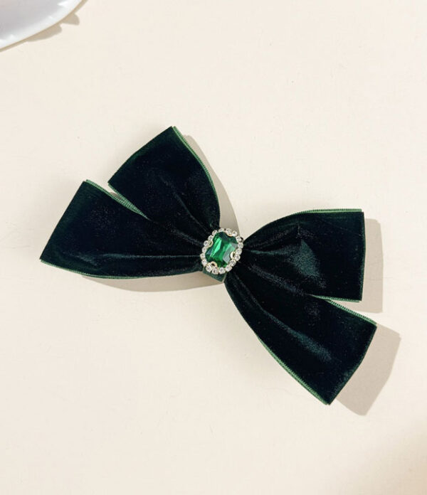Lazo En Terciopelo Rubí-Esmeralda
