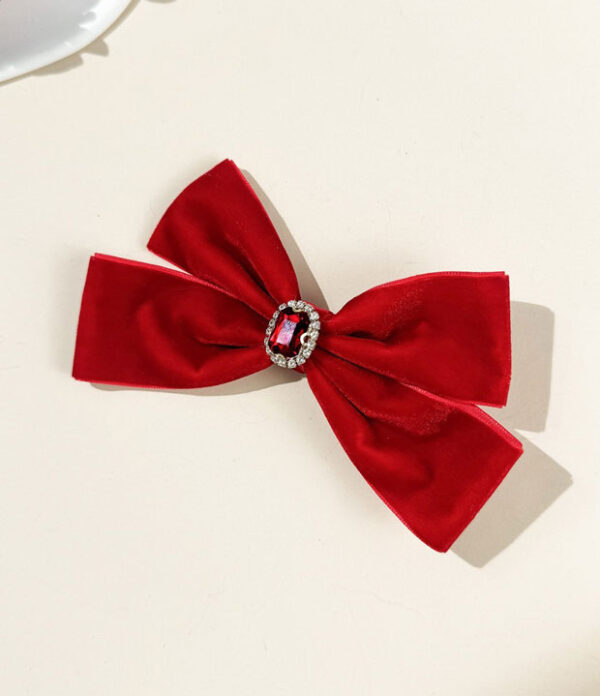 Lazo En Terciopelo Rubí-Esmeralda