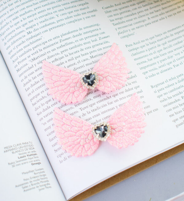 Clips Alas Mágicas Rosa 🖤