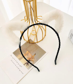 Diadema de Gatito Blanca