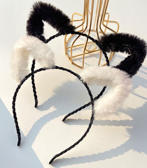 Diadema de Gatito Negra