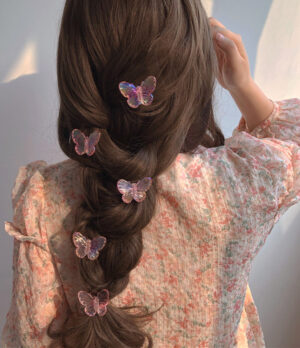 Mini Pinzas Mariposa x5