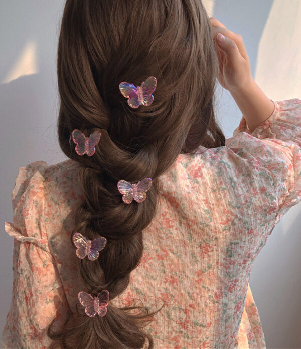 Mini Pinzas Mariposa x5