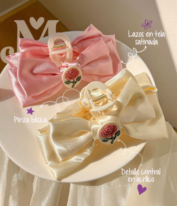 Pinza Ivory Satinada