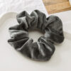 Scrunchie en Terciopelo Gris