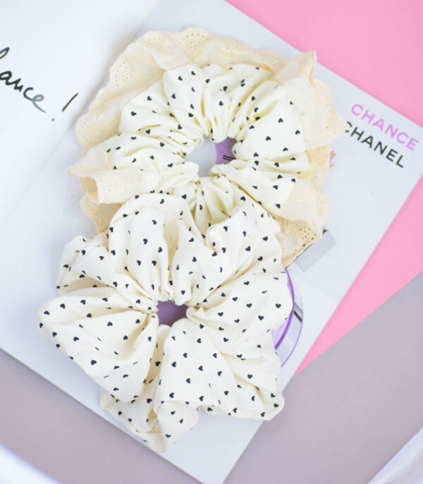 Scrunchies para el cabello romanticos Scrunchie XL Romántico