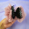 Hair-clip-floral-de-tela-con-agarre-amplio Hair Clip Constanza Rosa
