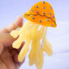 Hair-clip-medusa-en-acetato-color-naranja Hair Clip Marina