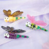 Hair-clips-de-acetato-de-celulosa-en-forma-de-libelula Hair Clip Mila Verde