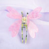 Hair-clips-de-acetato-de-celulosa-en-forma-de-libelula-verde Hair Clip Mila Verde